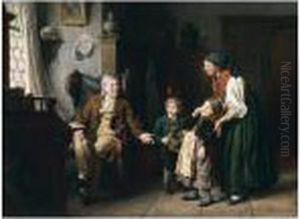 Besuch Beim Grossvater (visiting Grandpa) by Felix Schlesinger