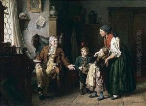 Besuch Beim Grossvater by Felix Schlesinger