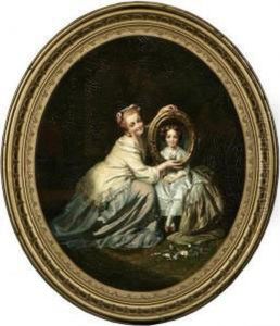 Le Portrait Parlant by Henry Guillaume Schlesinger
