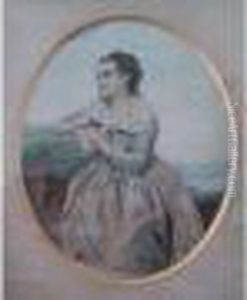 Portrait D'une Jeune Fille. Portrait D'une Jeune Fille.