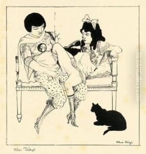 Freundinnen by Rudolf Schlichter