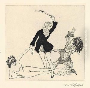 Haremswachter (hinrichtung) by Rudolf Schlichter