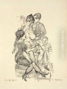 "die Geilheit" by Rudolf Schlichter