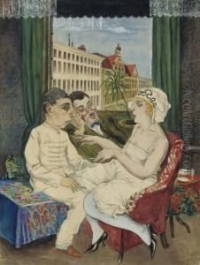 Jeunesse Doree by Rudolf Schlichter