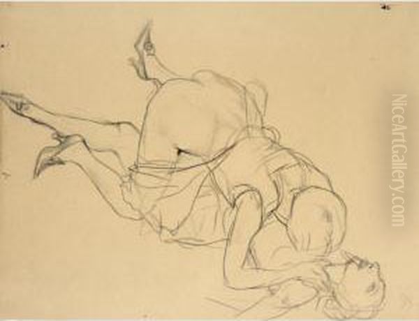 Raufende Frauen (fighting Women) - view 1