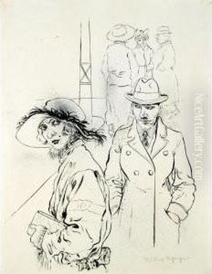 Angebot Und Nachfrage (supply And Demand) by Rudolf Schlichter
