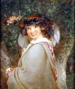 Portrait of a Young Girl by William Maw Egley