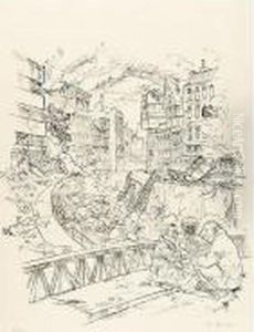 Ohne Titel (untitled) by Rudolf Schlichter