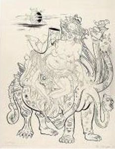 Apokalypse - Die Babylonische Hure (apocalypse - The Whore Of Babylon) by Rudolf Schlichter