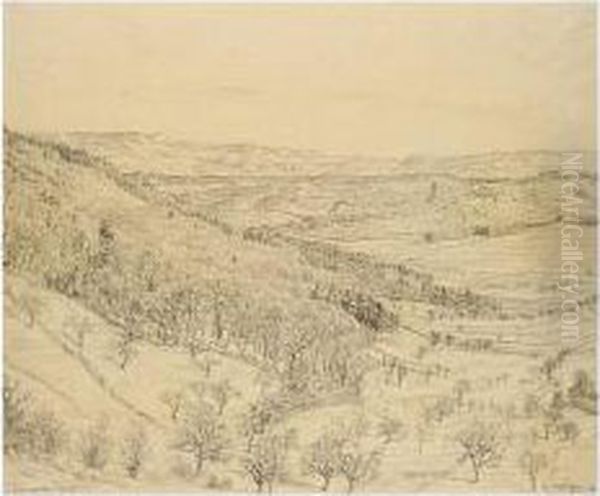 I) Alblandschaft (alpine Landscape) - view 1