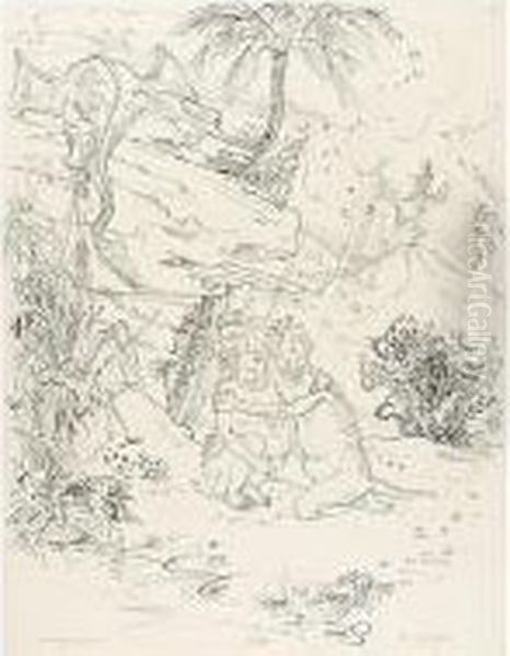 Verangstigtes Paar (frightened Couple) - view 1