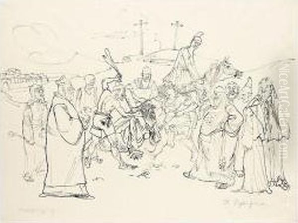 Kreuztragung (christ Carrying The Cross) - view 1