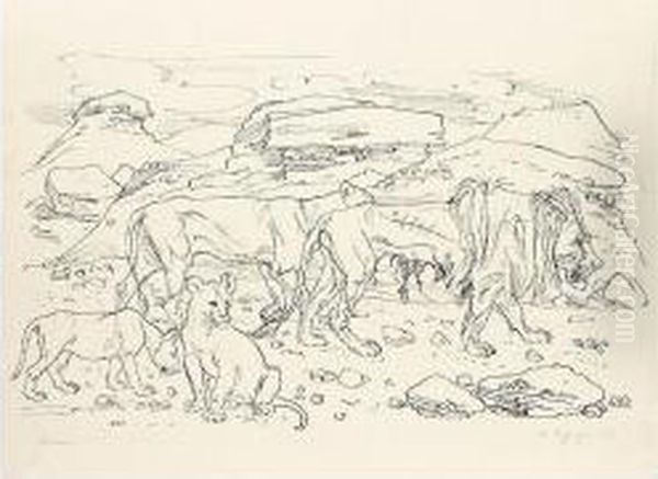 Lowen (lions) - view 1