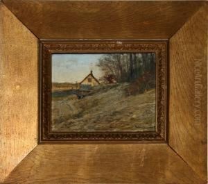 A House Near The Forest by Carl Schlichting-Carlsen