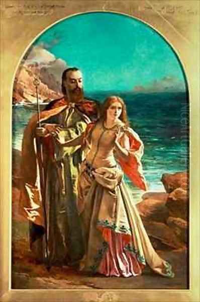 Prospero and Miranda - view 1