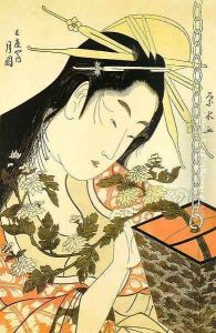 Tsukioka from the Hyogoya Establishment, 1789-1801 by Ichirakutei Eisui