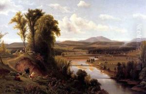 Connecticut River Valley, Vermont by Max Eglau