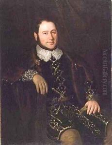 Portrait of the singer Ronconi by Antonio Maria Esquivel Suarez de Urbina