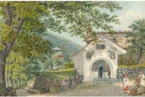 Tells Capell In Burgeln, Canton Ury by David Alois Schmid