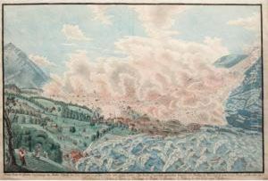 Der Bergsturz Von Goldau by David Alois Schmid