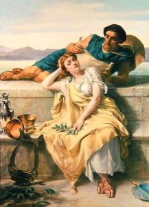 A Greek Ode by Alfred Elmore