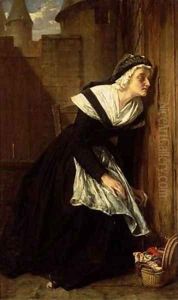 Marie Antoinette in the Prison of the Temple by Alfred Elmore