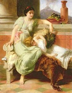 Pompeii by Alfred Elmore