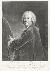Antoine Pesne by Georg Friedrich Schmidt