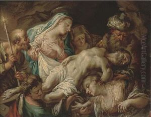 The Lamentation by Martin Johann Schmidt