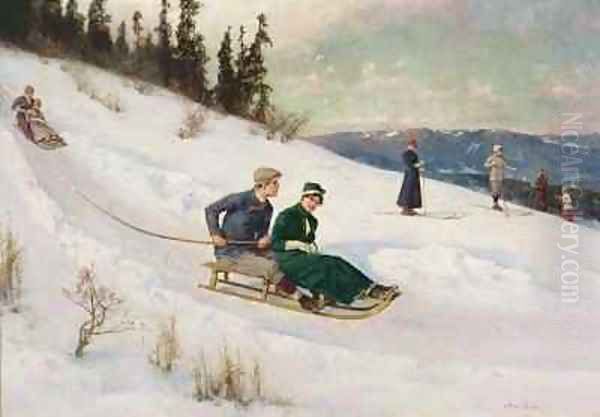 Sledge Riding and Skiing - view 1