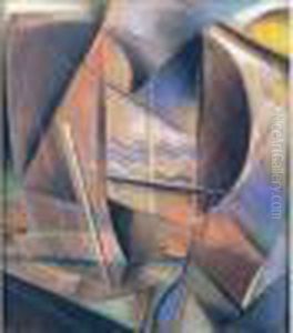 " Voiliers, Composition Cubiste ". by Francois-Louis Schmied