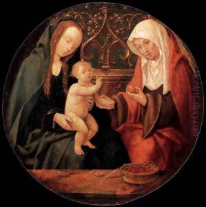 Virgin and Child with St Anne