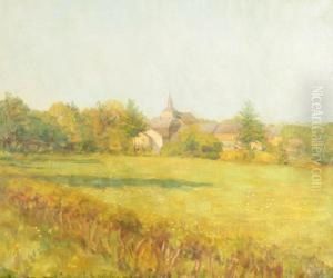 Sommerlandschaft by Carl Schmitz-Pleis