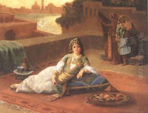 The Harem Beauty by Jean Bernard Eschemann