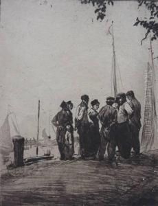 At The Pyck by Ferdinand Schmutzer