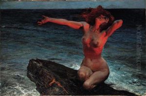 A Nude On The Beach
Oil On Board A Nude On The Beach
Oil On Board
