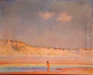 Jeune Femme Nue En Bord De Mer