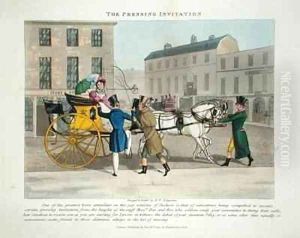 The Pressing Invitation from Fashionable Bores or Coolers in High Life by Daniel Thomas Egerton