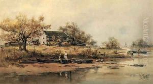 Delaware Coast Scene by Franklin English