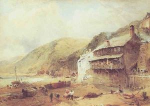 View of Clovelly, North Devon by William of Eton Evans