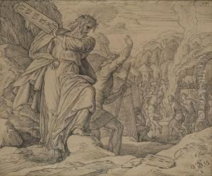 Moses Zerschmettert Die Gesetzestafeln