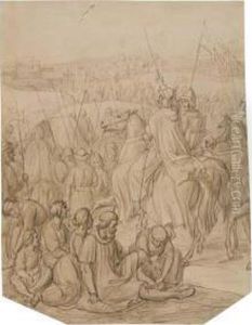 Crusaders by Julius Schnorr Von Carolsfeld