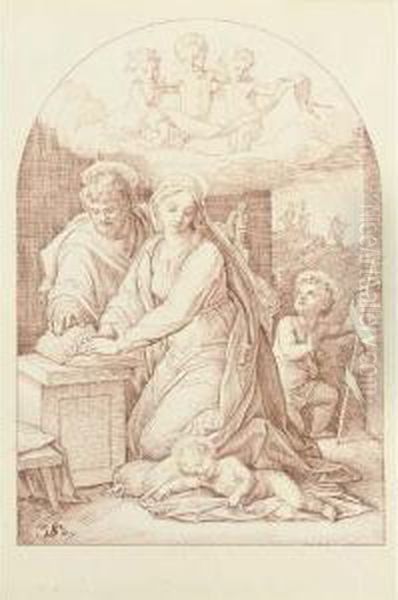 The Holy Family With The Infant Baptist - view 1