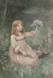 Gathering wild flowers by William of Eton Evans