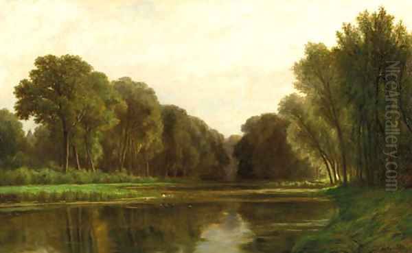 An extensive river landscape - view 1