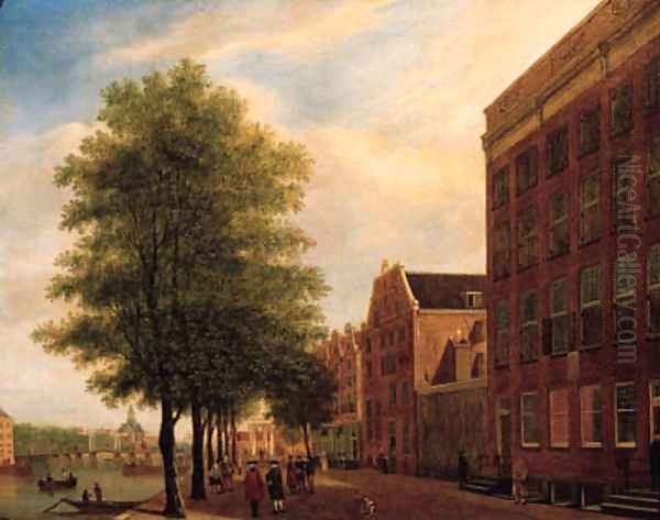 A view of the Prins Hendrikkade, Amsterdam - view 1