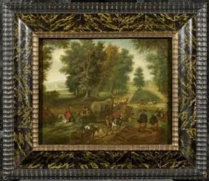 Landscape With A Coach