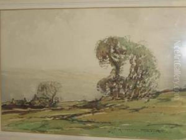 Landscape With Trees In The Foreground - view 1