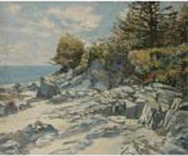Sand, Rocks And Sea - view 1