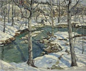 Wintry Stream Wintry Stream